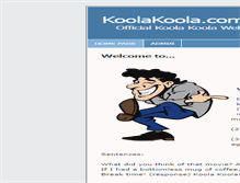 Tablet Screenshot of koolakoola.com